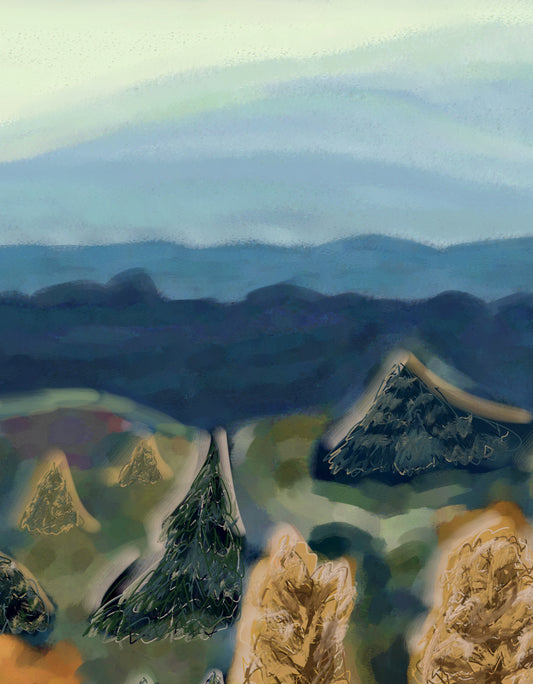 'Bellview', Print - by Taylor Clinton