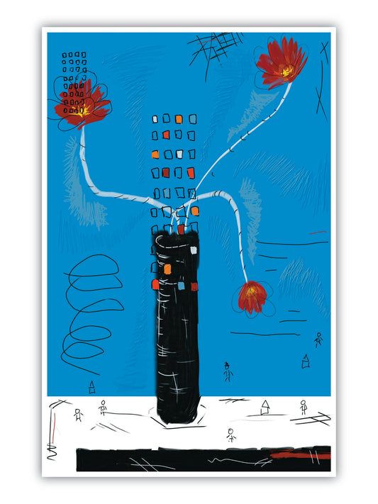'Blue Room' Print - by Taylor Clinton