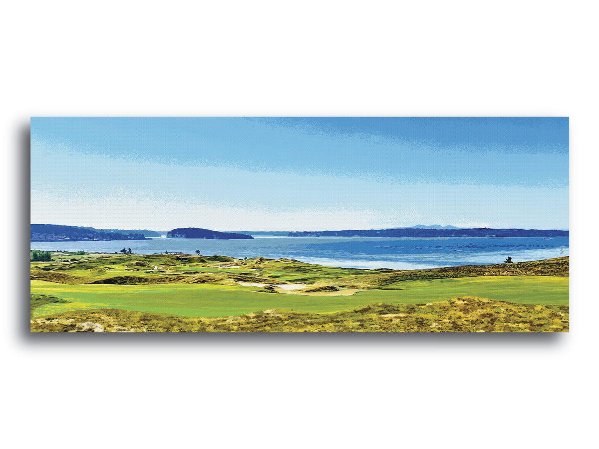 'Chambers Bay Panoramic' Print - by Taylor Clinton