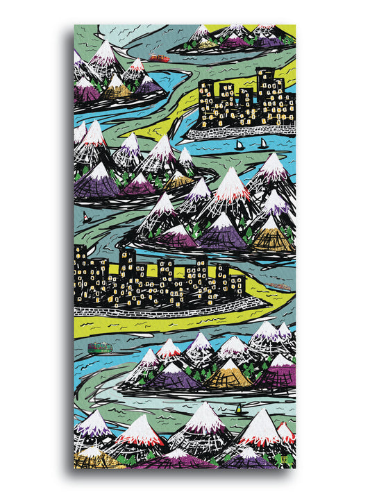 'Sea City' Print - by Taylor Clinton