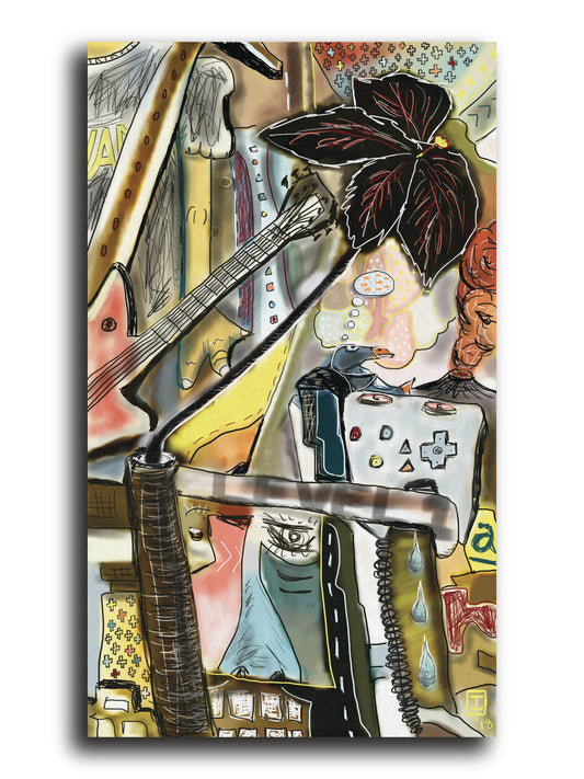 'Game God' Print - by Taylor Clinton