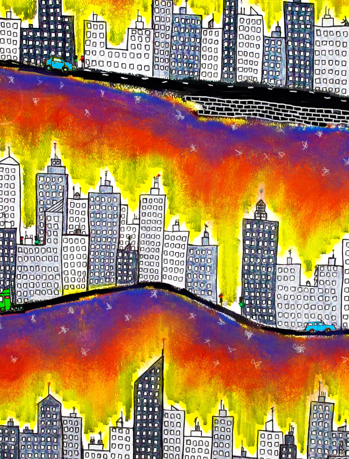 'Night Glow' Print - by Taylor Clinton