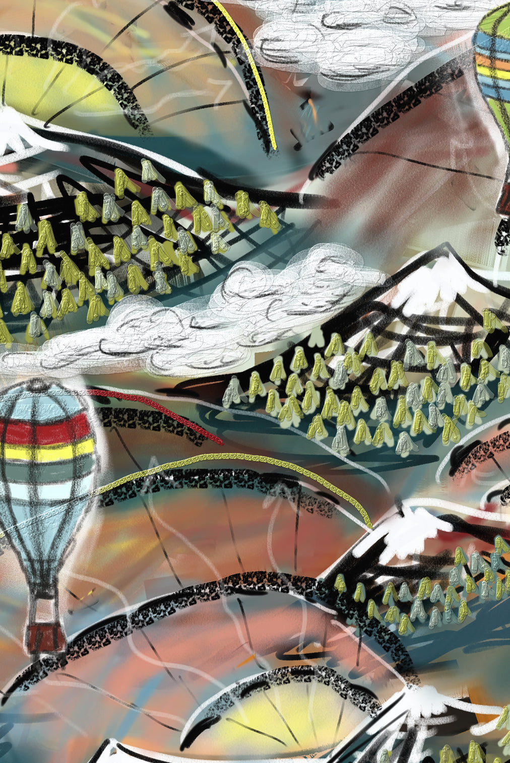 'Rainbow Valley' Print - by Taylor Clinton