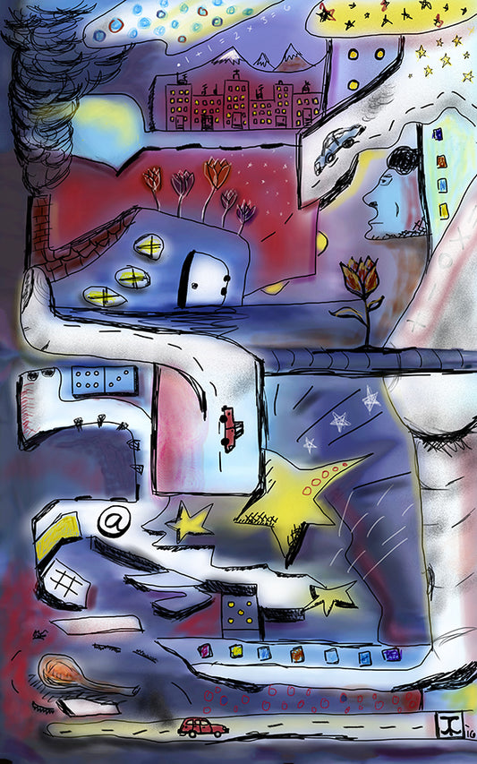 'It's A Strange World' Print - by Taylor Clinton