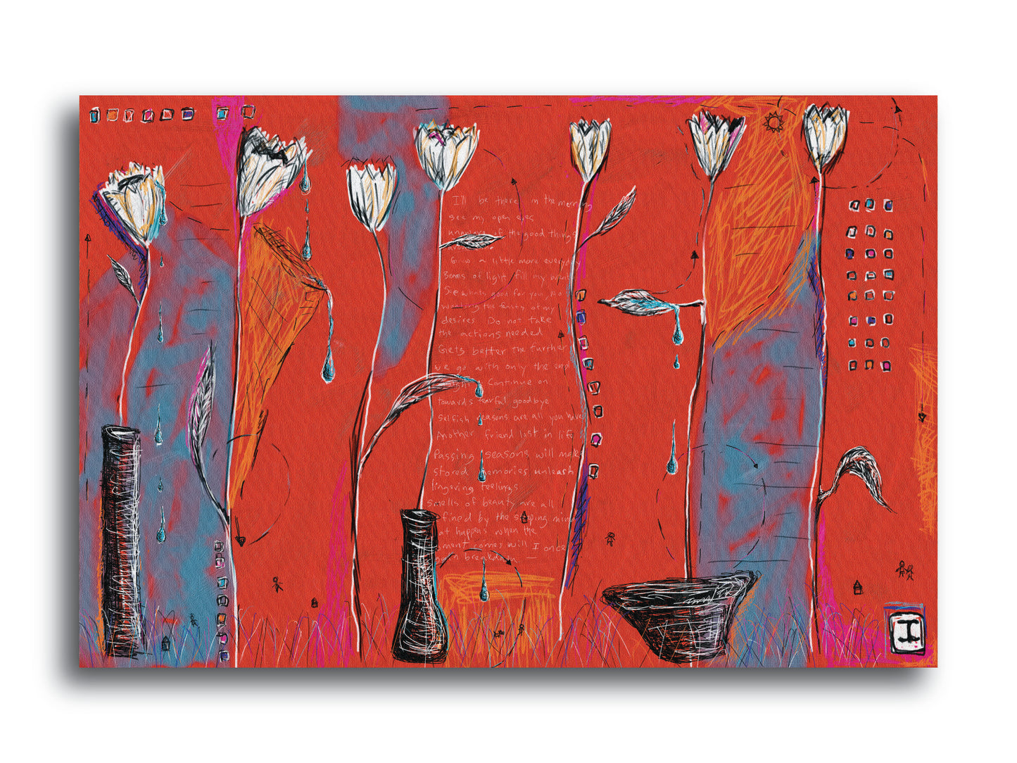 '7 Flowers' Print - by Taylor Clinton
