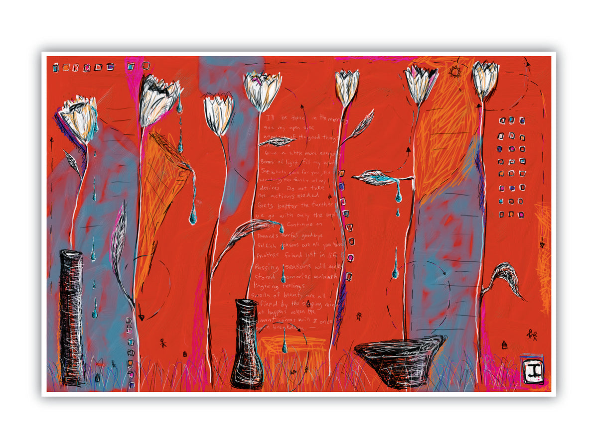 '7 Flowers' Print - by Taylor Clinton