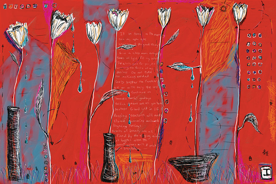 '7 Flowers' Print - by Taylor Clinton