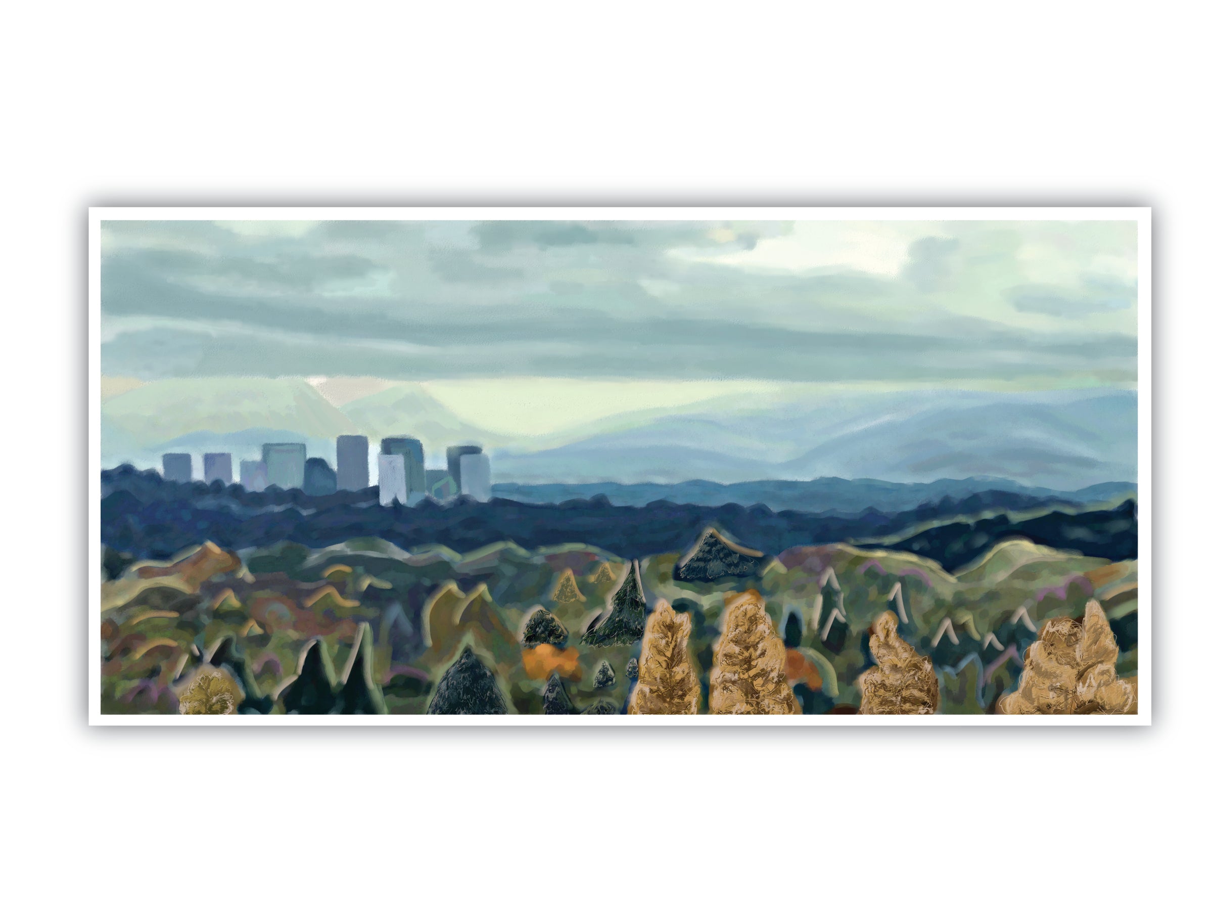 'Bellview', Print - by Taylor Clinton