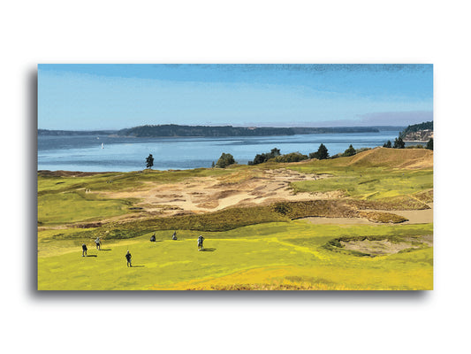 'Chambers Bay' Print - by Taylor Clinton