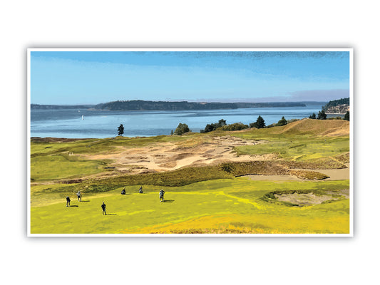 'Chambers Bay' Print - by Taylor Clinton