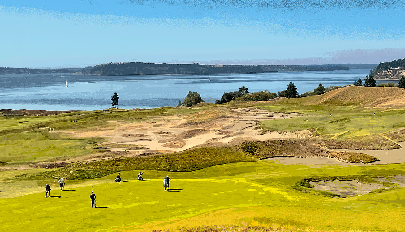 'Chambers Bay' Print - by Taylor Clinton
