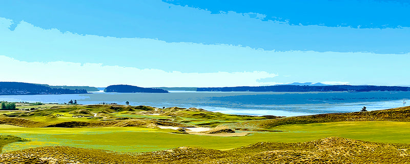 'Chambers Bay Panoramic' Print - by Taylor Clinton