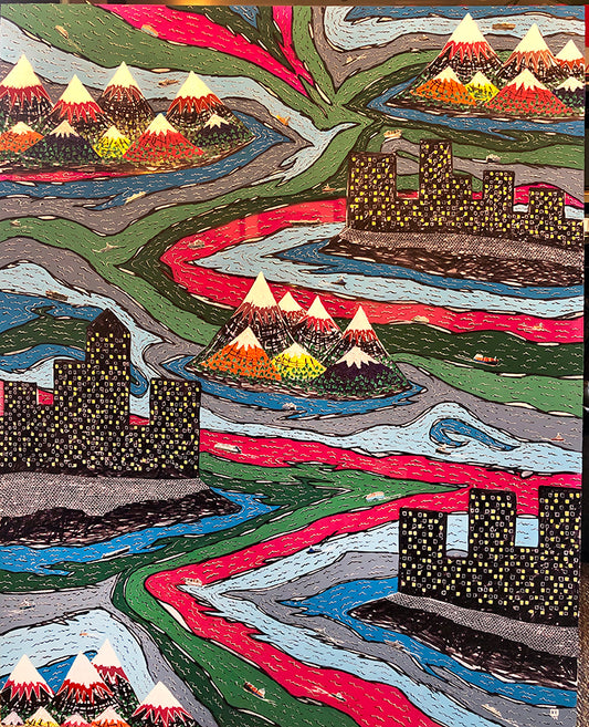 'Channels (Pink)' - by Taylor Clinton