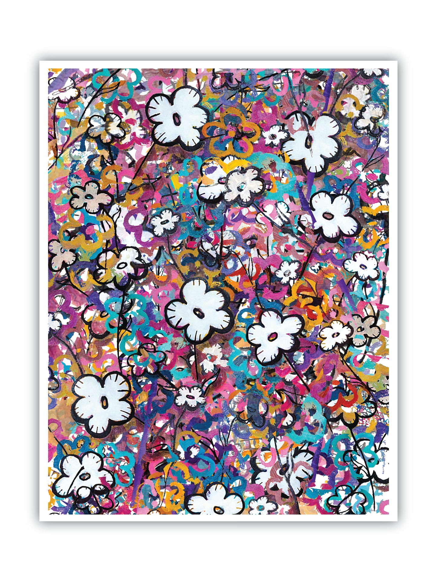 'Confetti Flowers', Print - Taylor Clinton