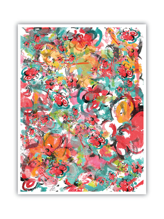 'Flower Bomb', Print - by Taylor Clinton