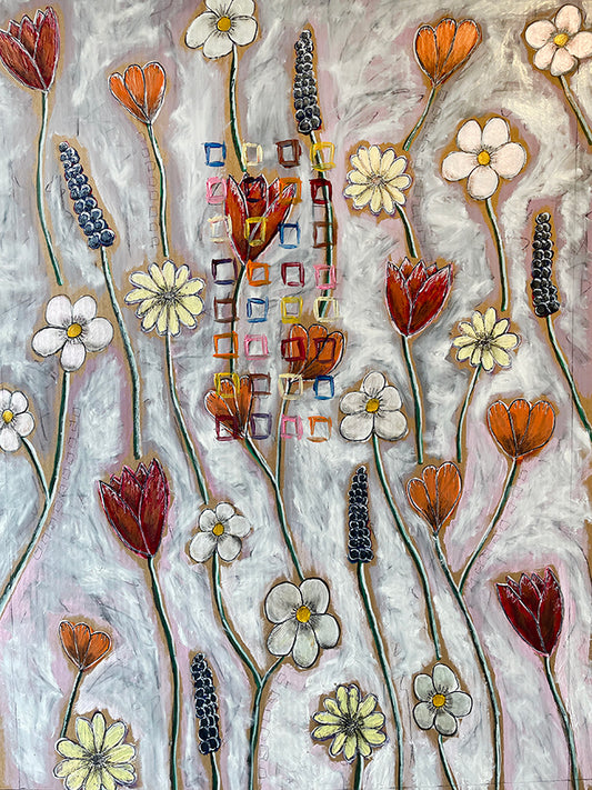 'Silver Flowers' - by Taylor Clinton