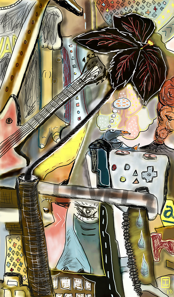 'Game God' Print - by Taylor Clinton
