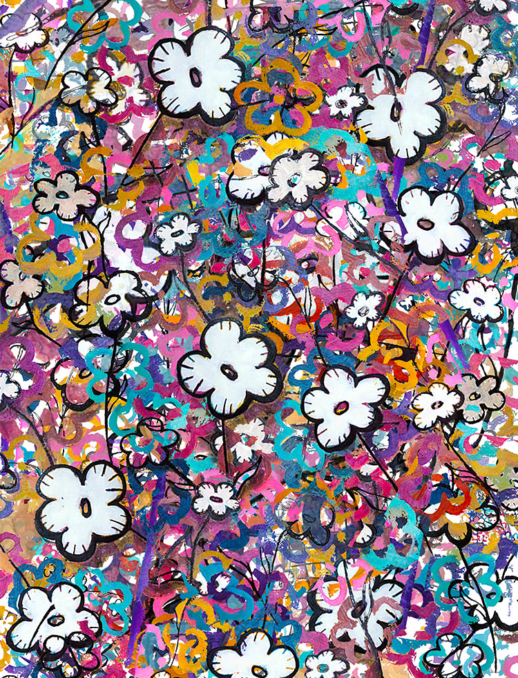 'Confetti Flowers', Print - Taylor Clinton