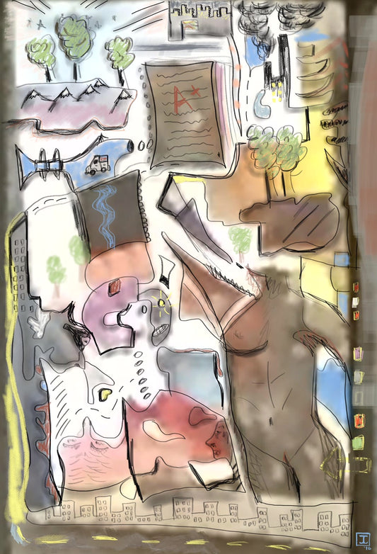 'Impending Madness' Print - by Taylor Clinton