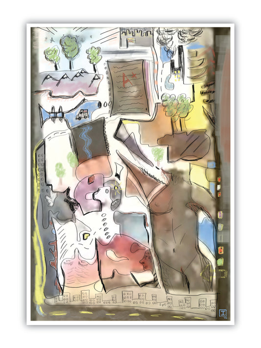 'Impending Madness' Print - by Taylor Clinton