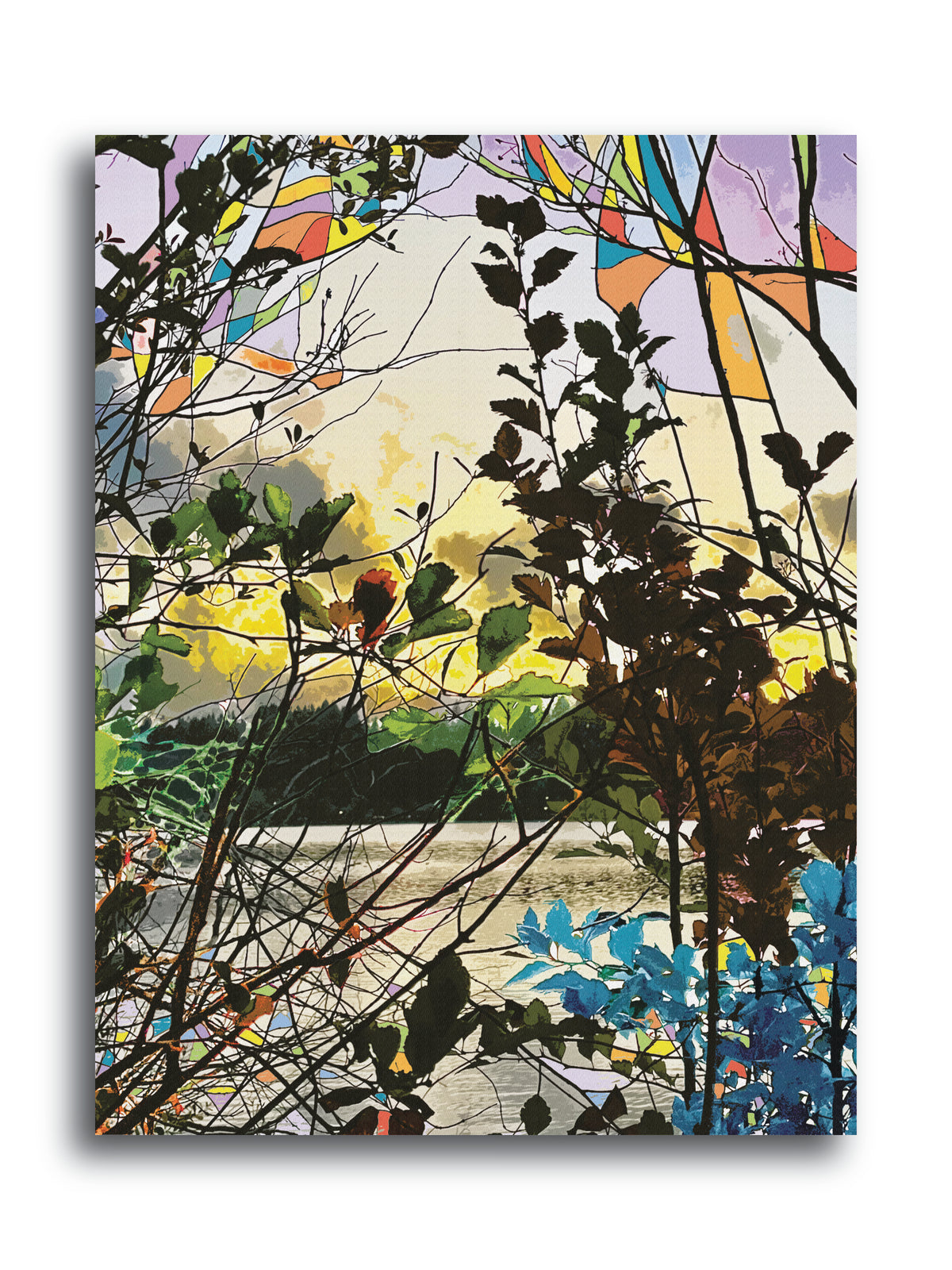 'Lake Foliage' Print - by Taylor Clinton
