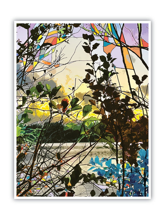'Lake Foliage' Print - by Taylor Clinton