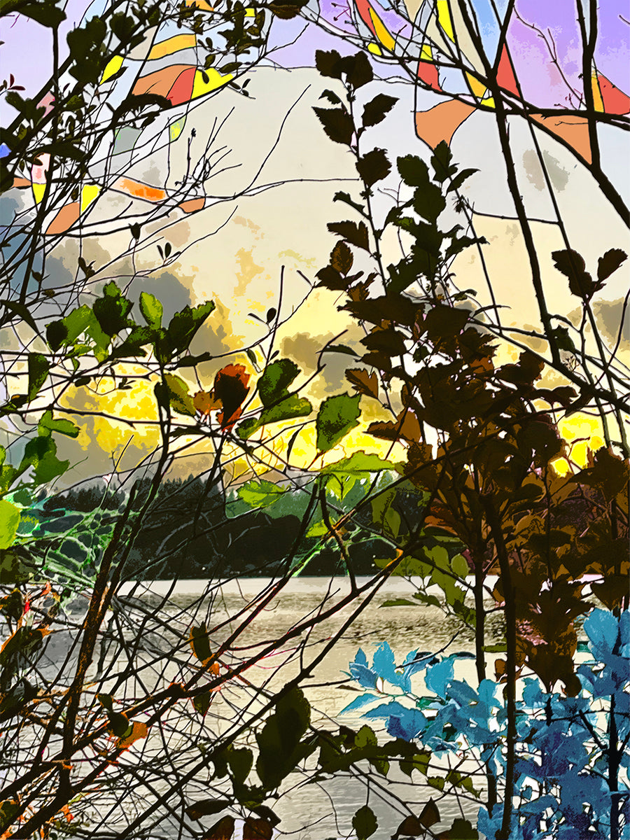 'Lake Foliage' Print - by Taylor Clinton