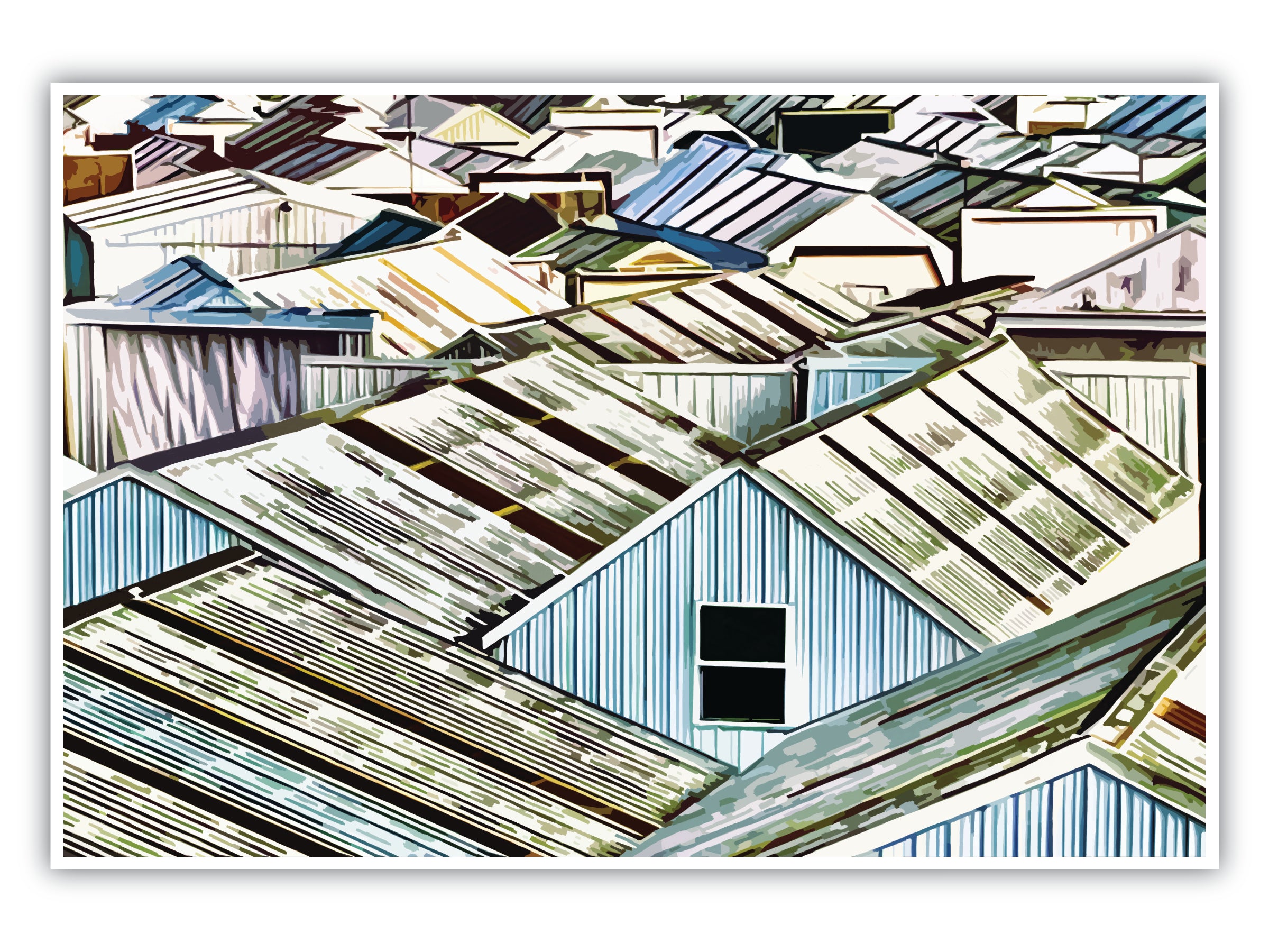 'Narrows Boat House' Print - by Taylor Clinton