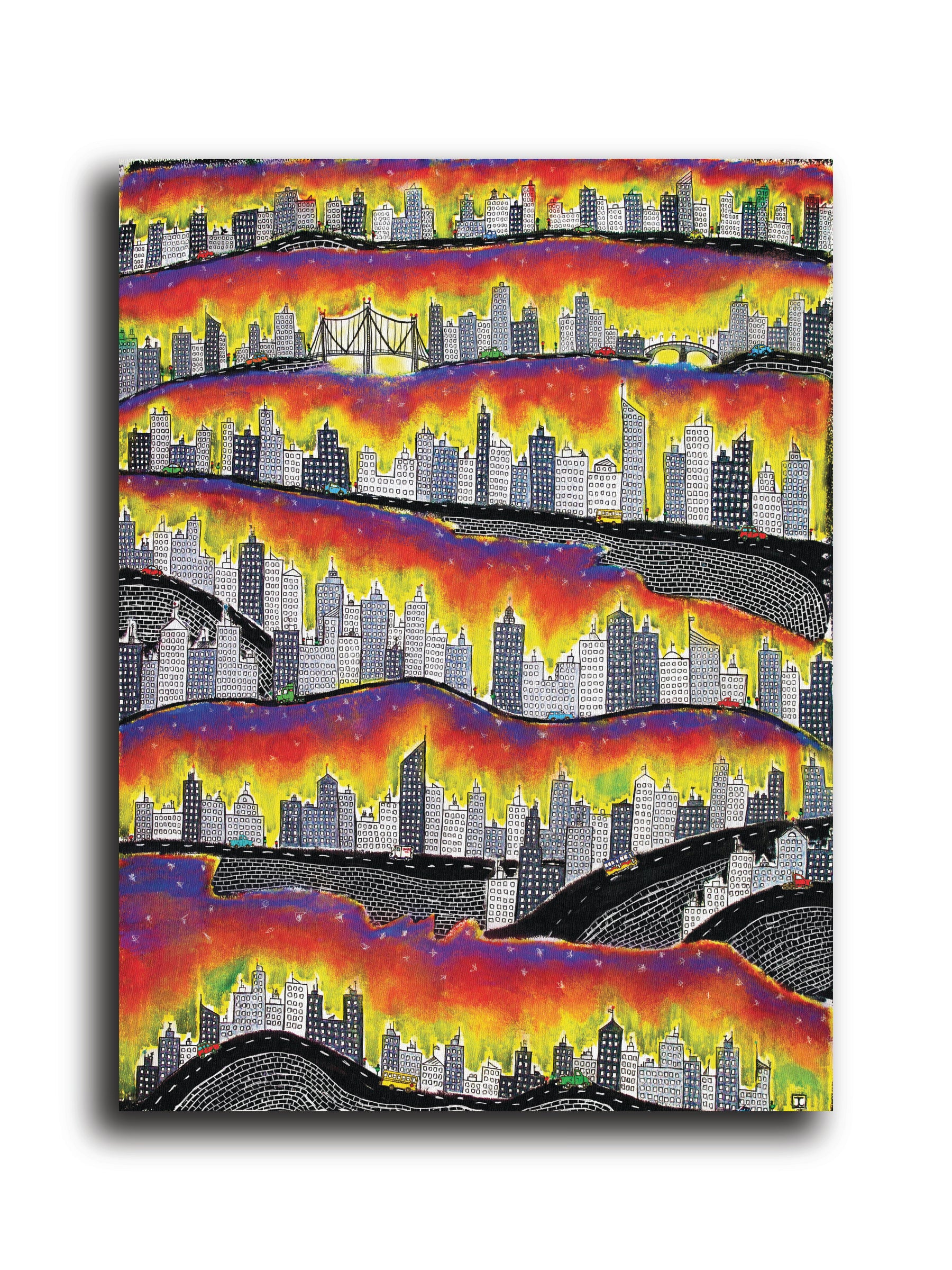 'Night Glow' Print - by Taylor Clinton