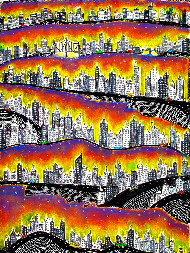 'Night Glow' Print - by Taylor Clinton