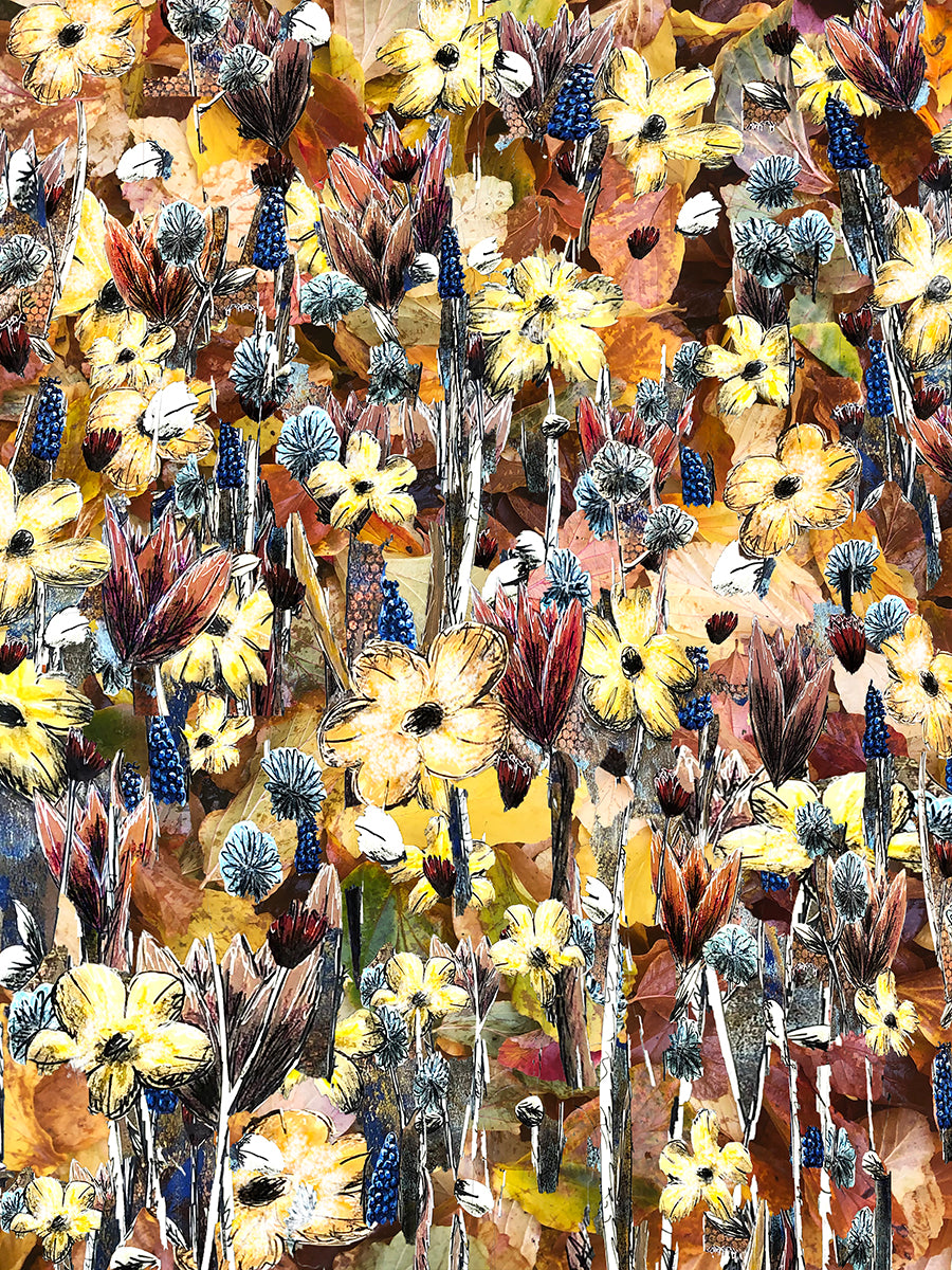'Pastel Flowers' Print - by Taylor Clinton