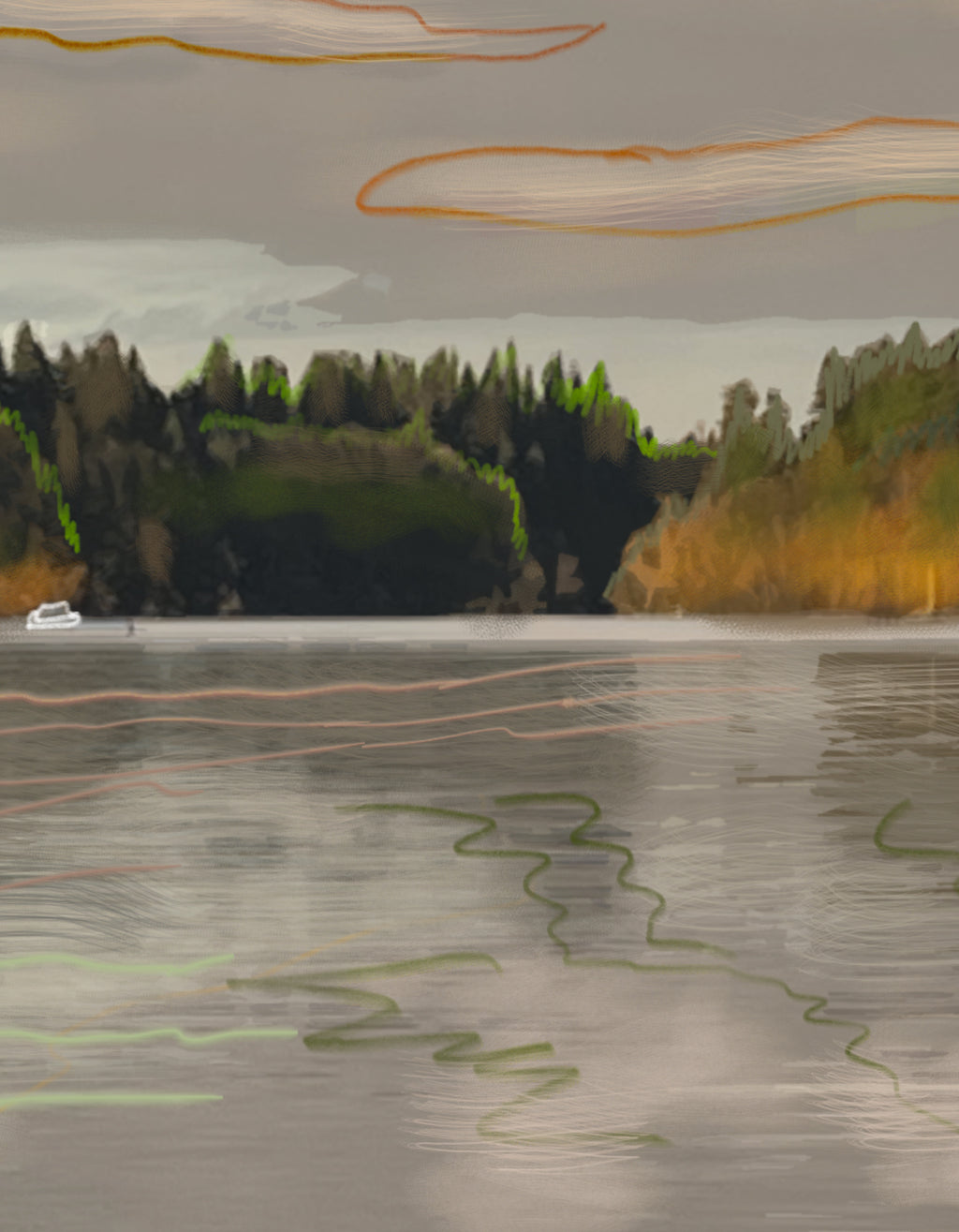 'Peaceful Puget Sound' Print - by Taylor Clinton