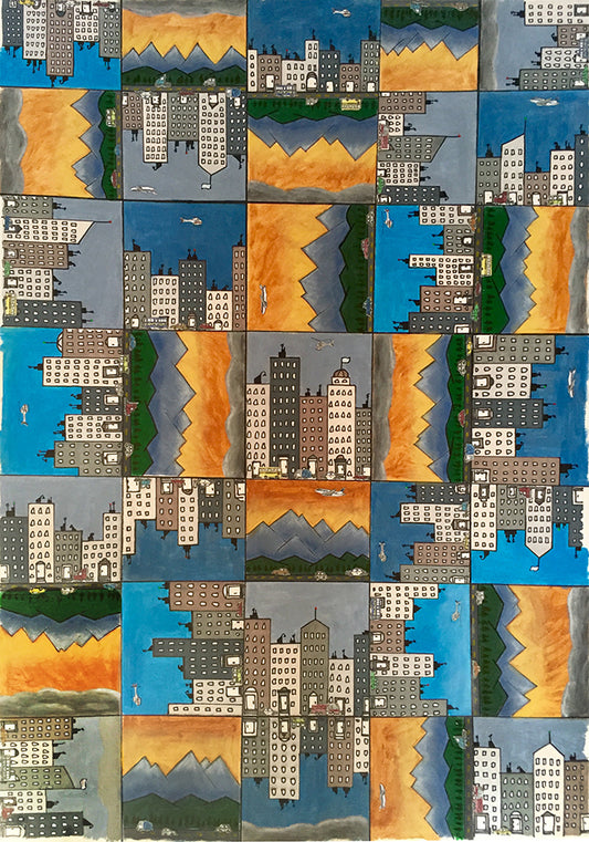 'Puzzle City' - by Taylor Clinton