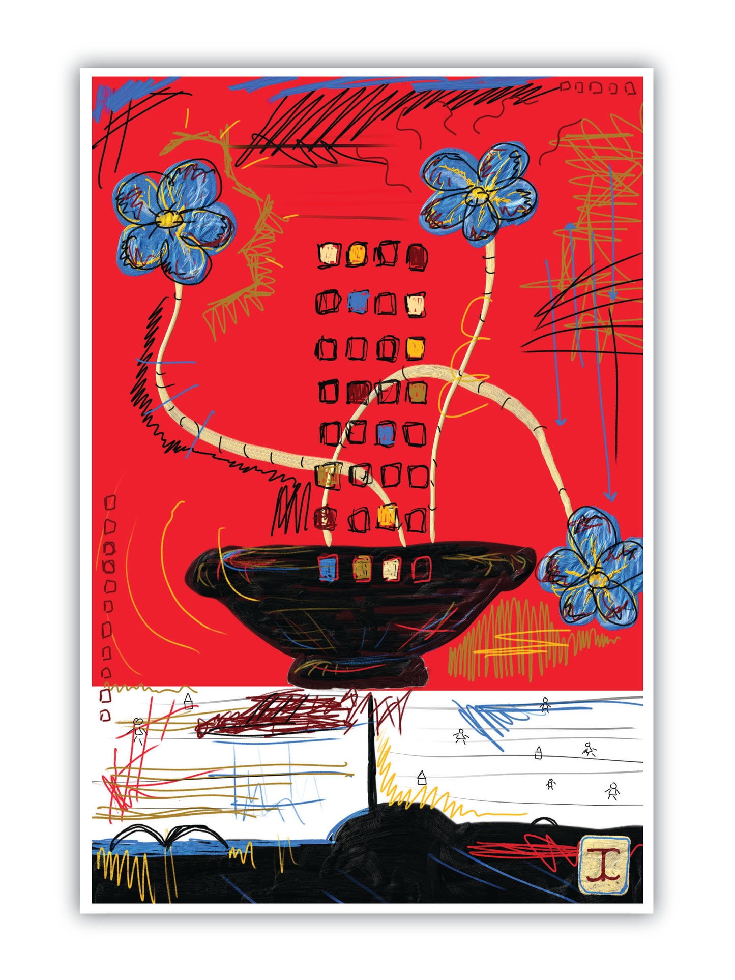 'Red Room' Print - by Taylor Clinton