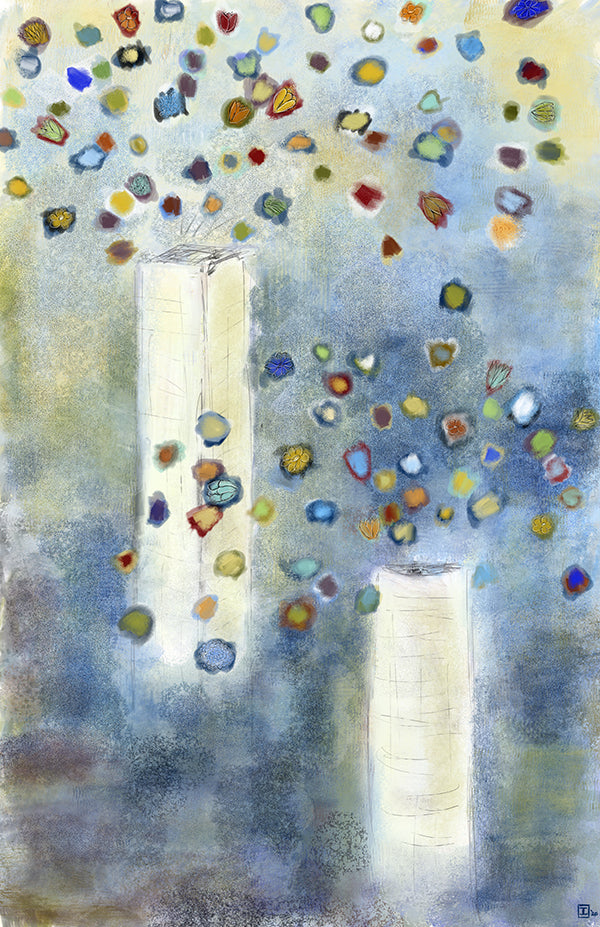 'Soft Flowers', Print - by Taylor Clinton
