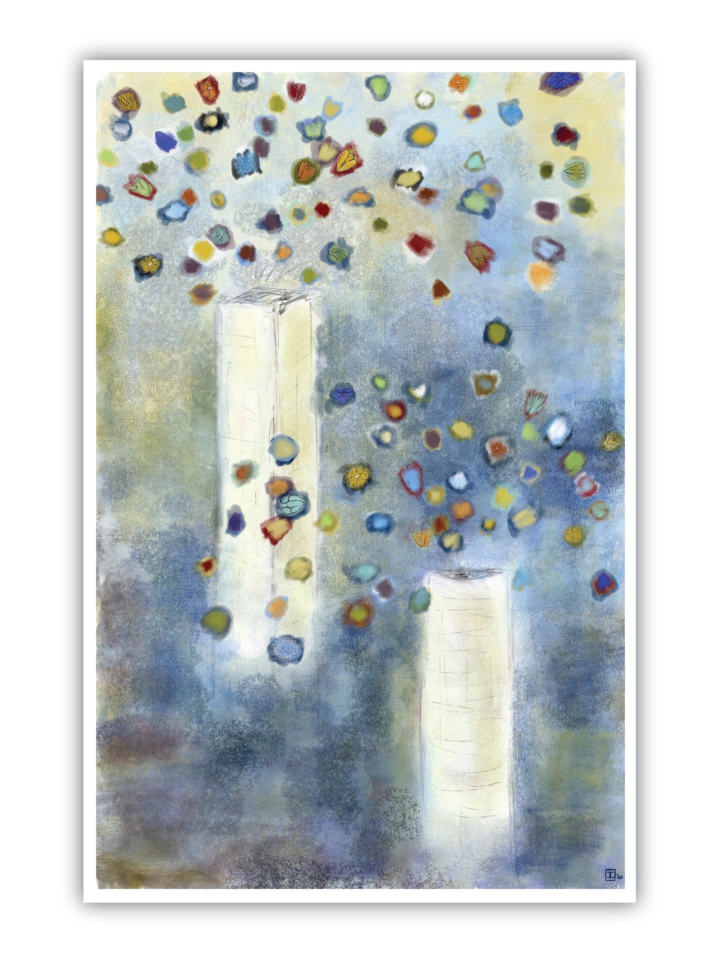 'Soft Flowers', Print - by Taylor Clinton
