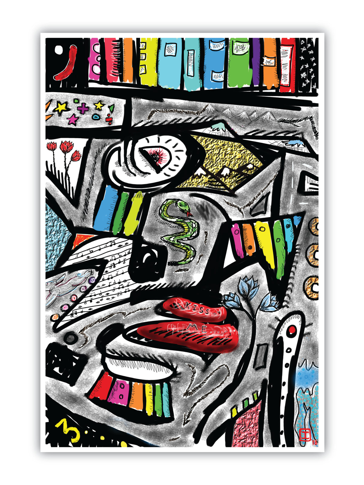 'Story Time' Print - by Taylor Clinton