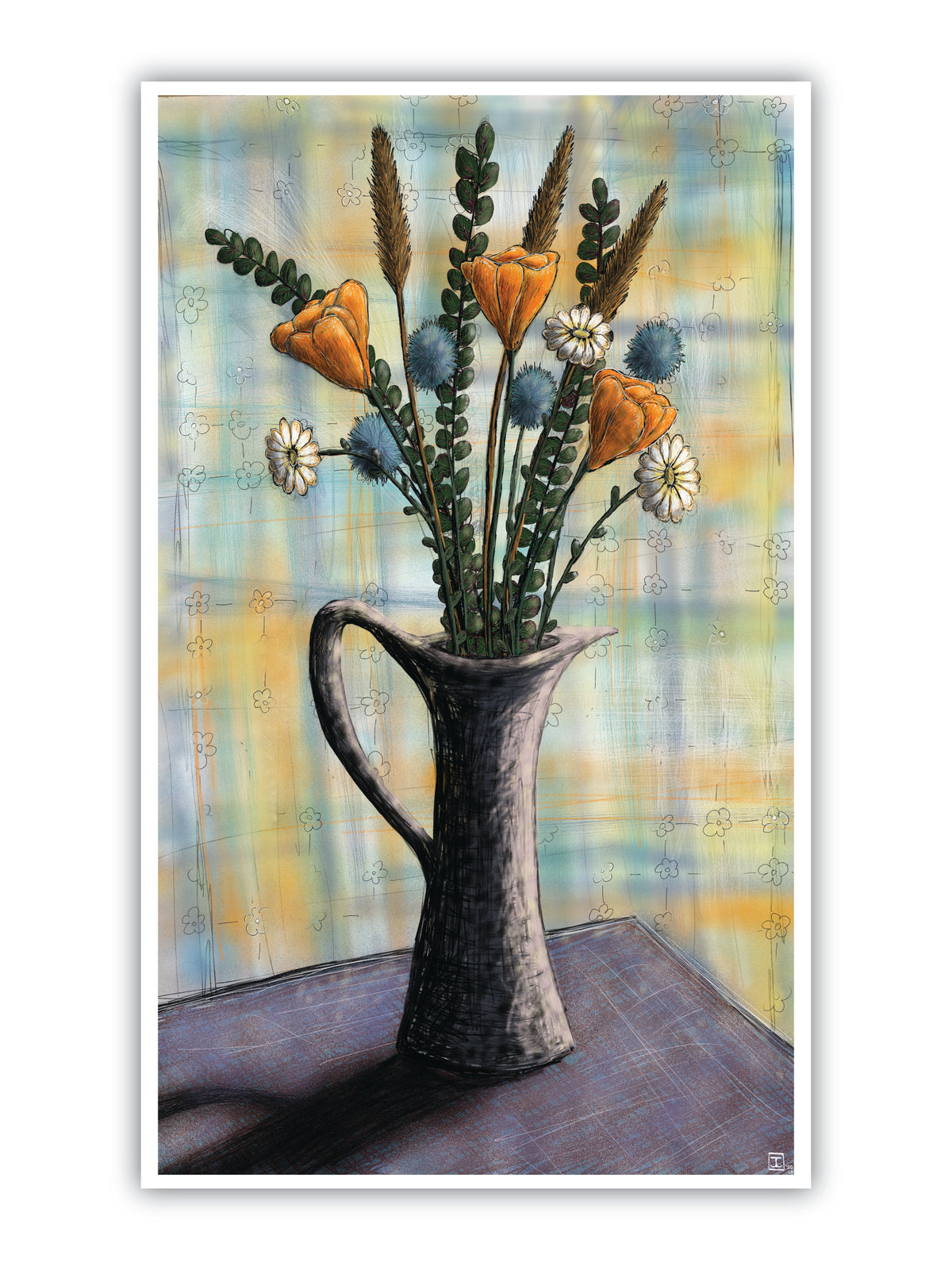 'Sill Life 2020', Print - by Taylor Clinton