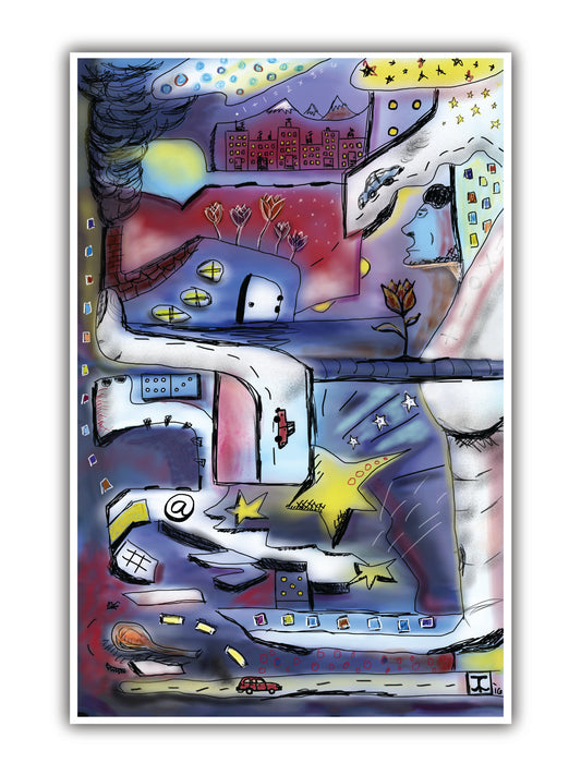 'It's A Strange World' Print - by Taylor Clinton