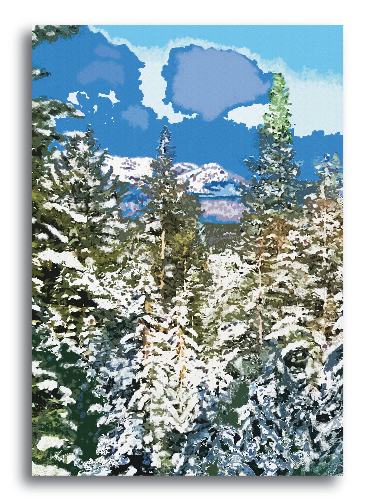 'Tahoe Tree Tops', Print - by Taylor Clinton