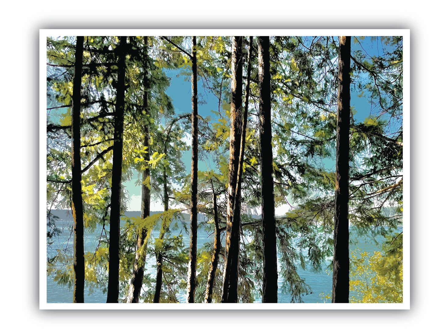 'Titlow Trees' Print - by Taylor Clinton
