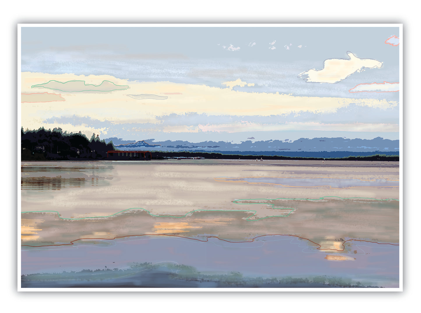 'Views On Budd' Print - by Taylor Clinton