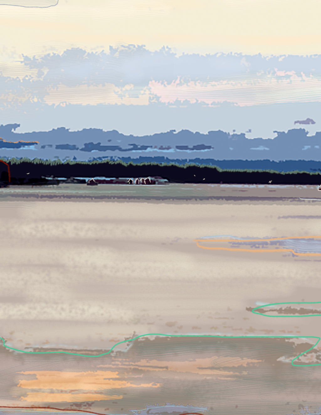 'Views On Budd' Print - by Taylor Clinton