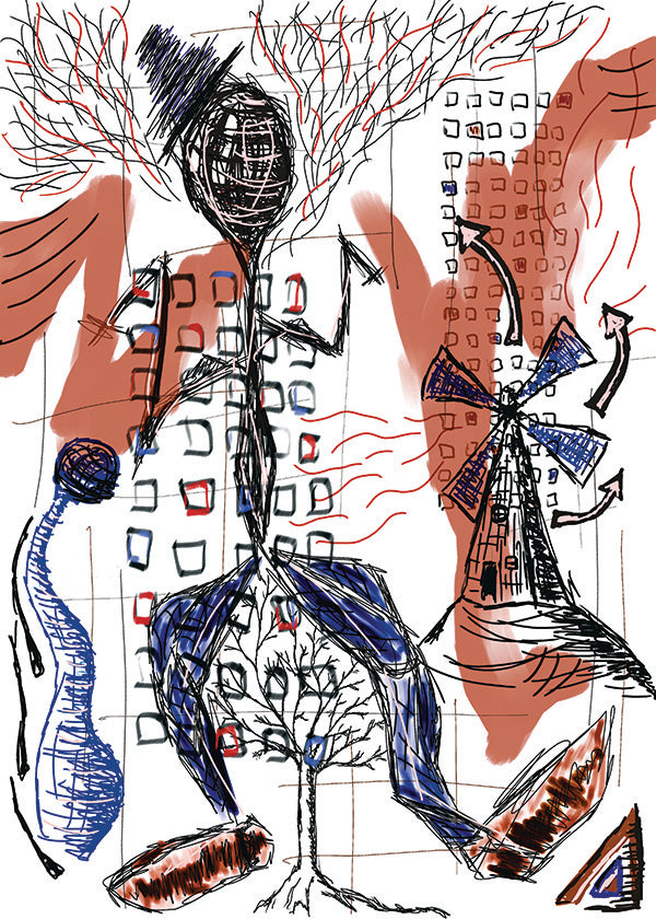'Dance Man' Print - by Taylor Clinton