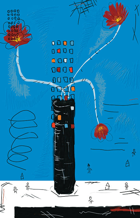 'Blue Room' Print - by Taylor Clinton