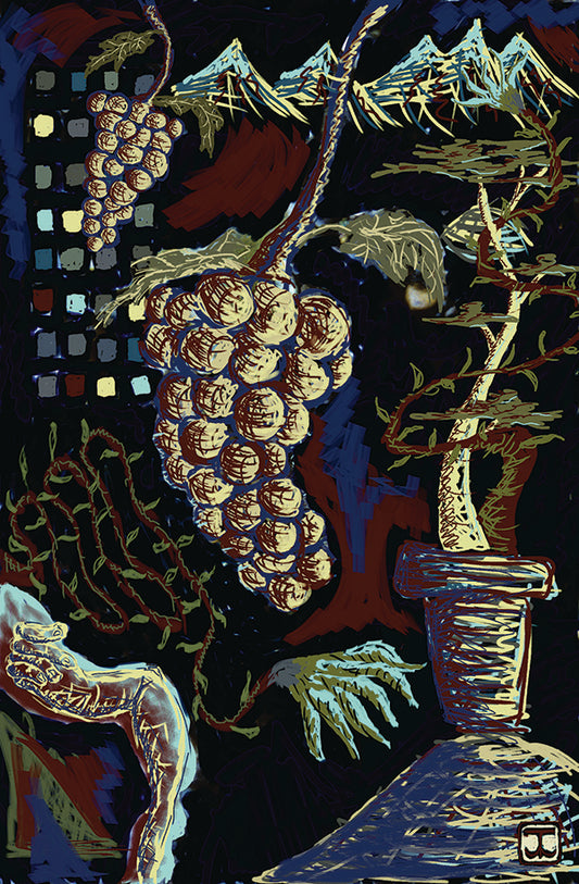 'Nightmares & Wine' Print - by Taylor Clinton