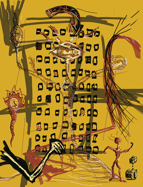 'Weird' Print - by Taylor Clinton